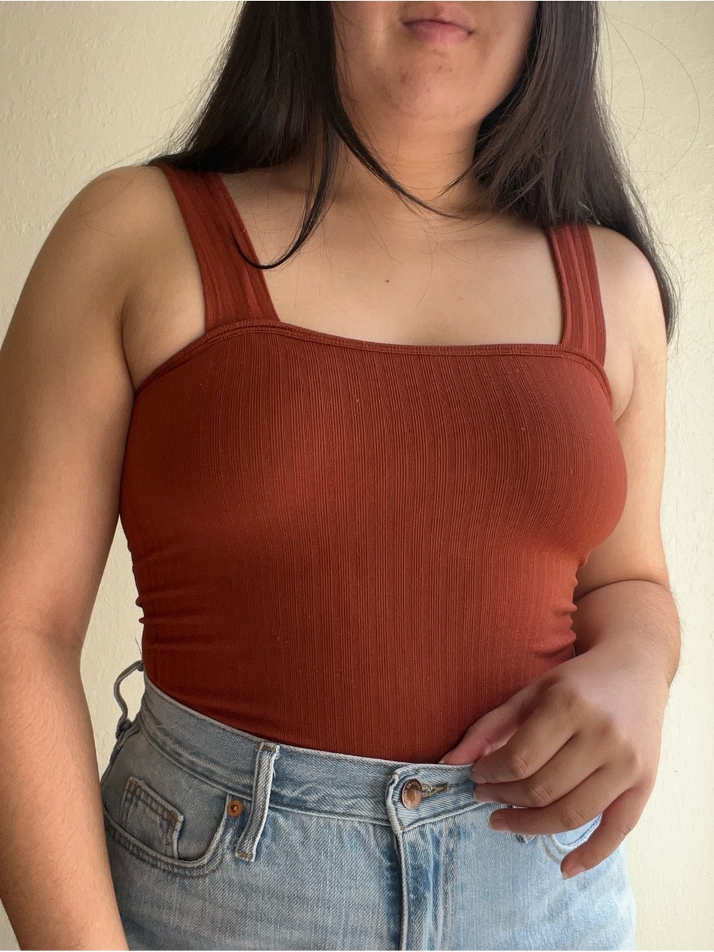 Suzette square neck bodysuit